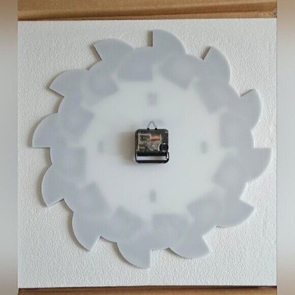 Modern Incantesimo Design Genius Pendolo Wall Clock Italy Brushed Metal - Picture 12 of 14